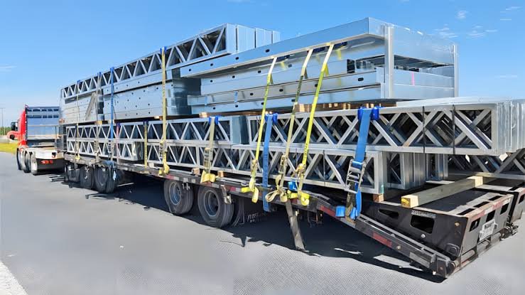 Infrastructure Heavy Structural Steel and Metallic Framework Fleet Transport