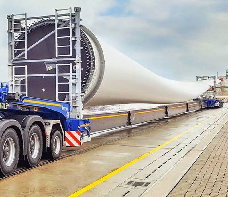 Renewable Energy Assets and Wind Turbine Heavy Lowbed Transport Services