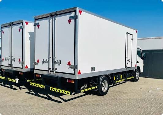 Cold Chain Refrigerated Meat and Perishable Food Delivery Fleet Logistics