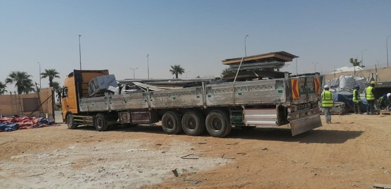 Structural Steel Rebar and Heavy Metallic Asset Freight Fleet Logistics