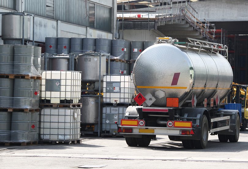 Certified Hazardous Materials and Chemical Freight Logistics Fleet GCC