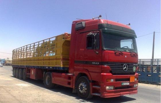 Truck with Long Sides Trailer for Agricultural Feed and Industrial