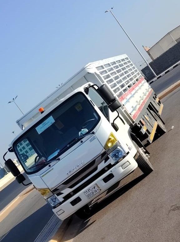 Dyna Truck with Operator Available for Transportation Services in Riyadh