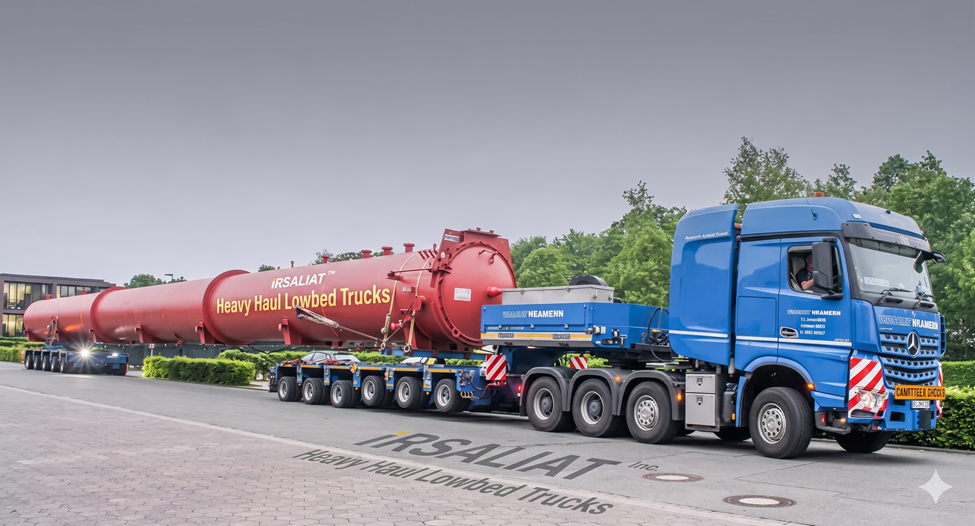 Heavy Haul Transportation Lowbed Trucks